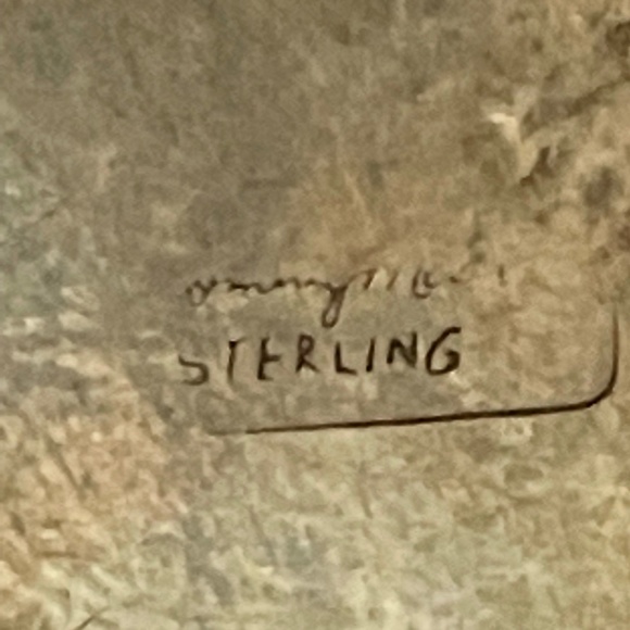 Vintage Tommy Moore Navajo Concho Belt, signed - Picture 4 of 5